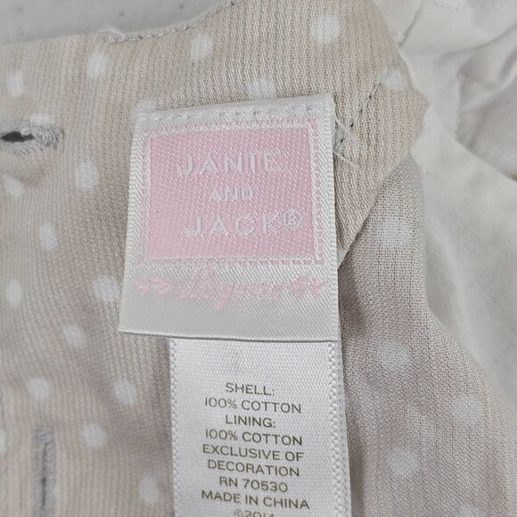 Newborn Baby Girls 6-12 M Ruffled Dress White Polka Dot Bows Summer Cute Formal - Picture 15 of 16